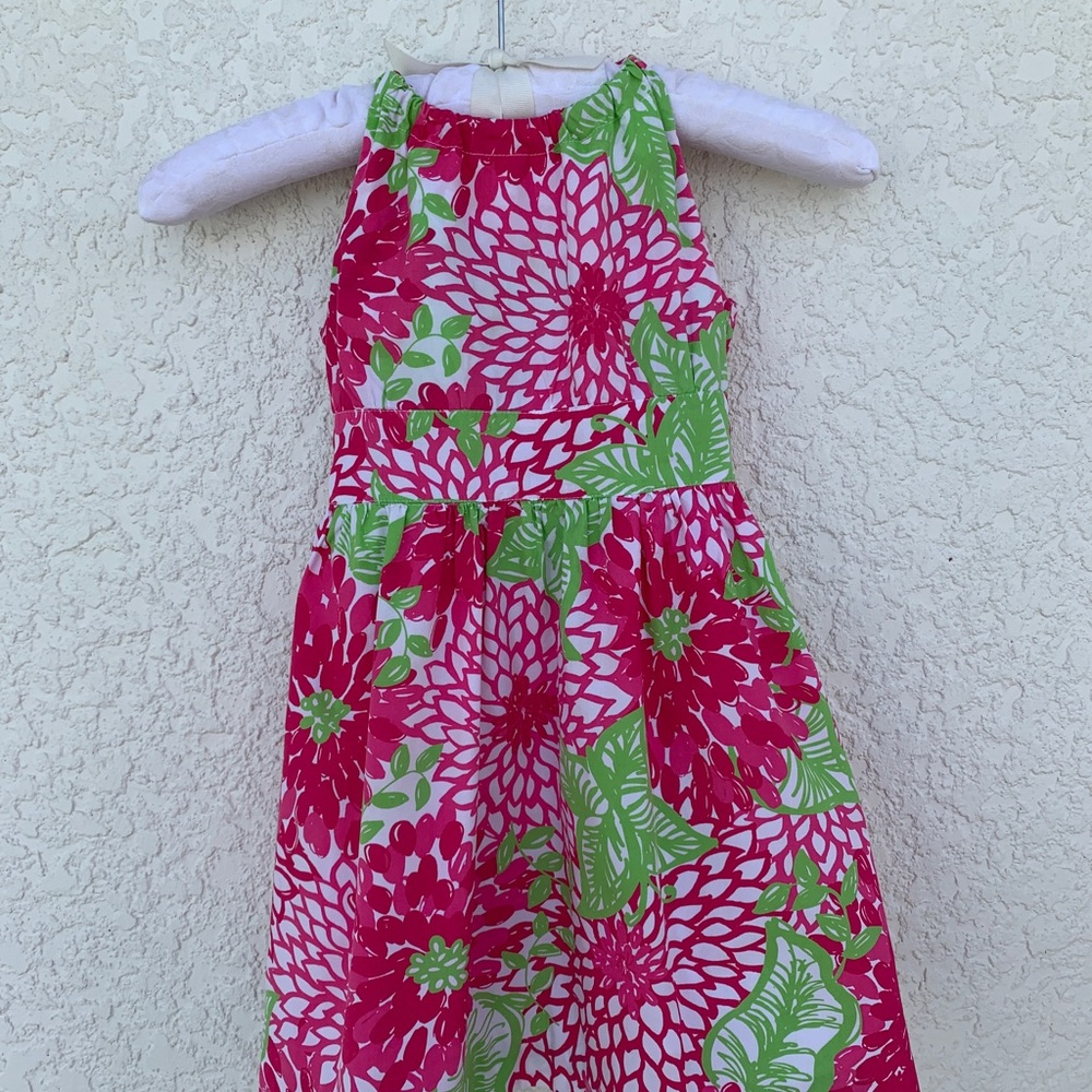 GIRLS SIZE 3 Lilly Pulitzer White Zin Jubilee (50th anniversary) Dress